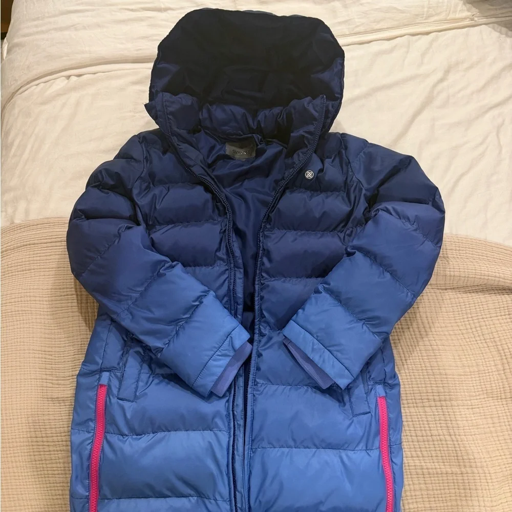 G/FORE Women's Blue Puffer Coat